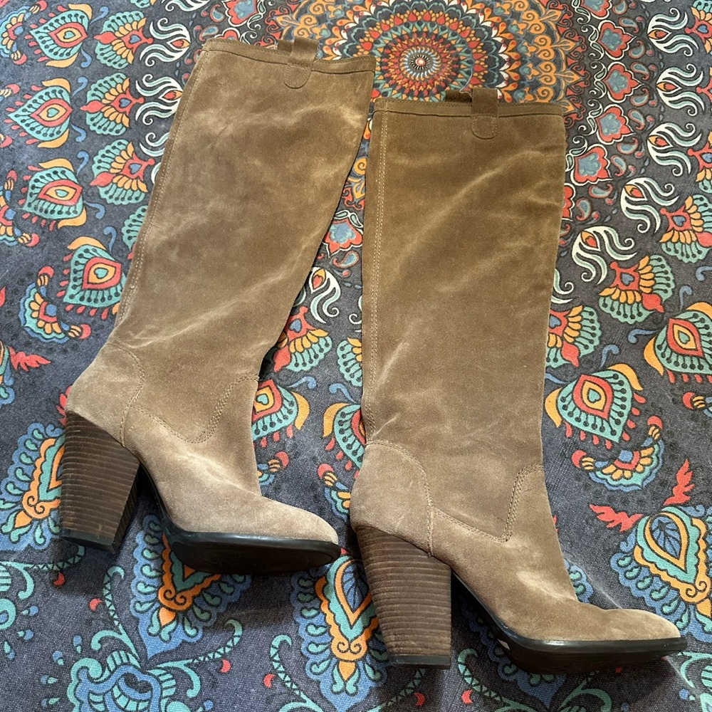 Vince Camuto Braden Suede Slouch Boots-9